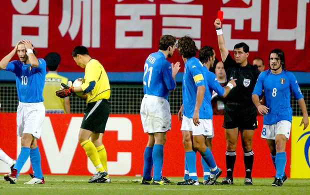 2002: O 'Roubo' que eliminou a Itália na Copa da Coreia do Sul